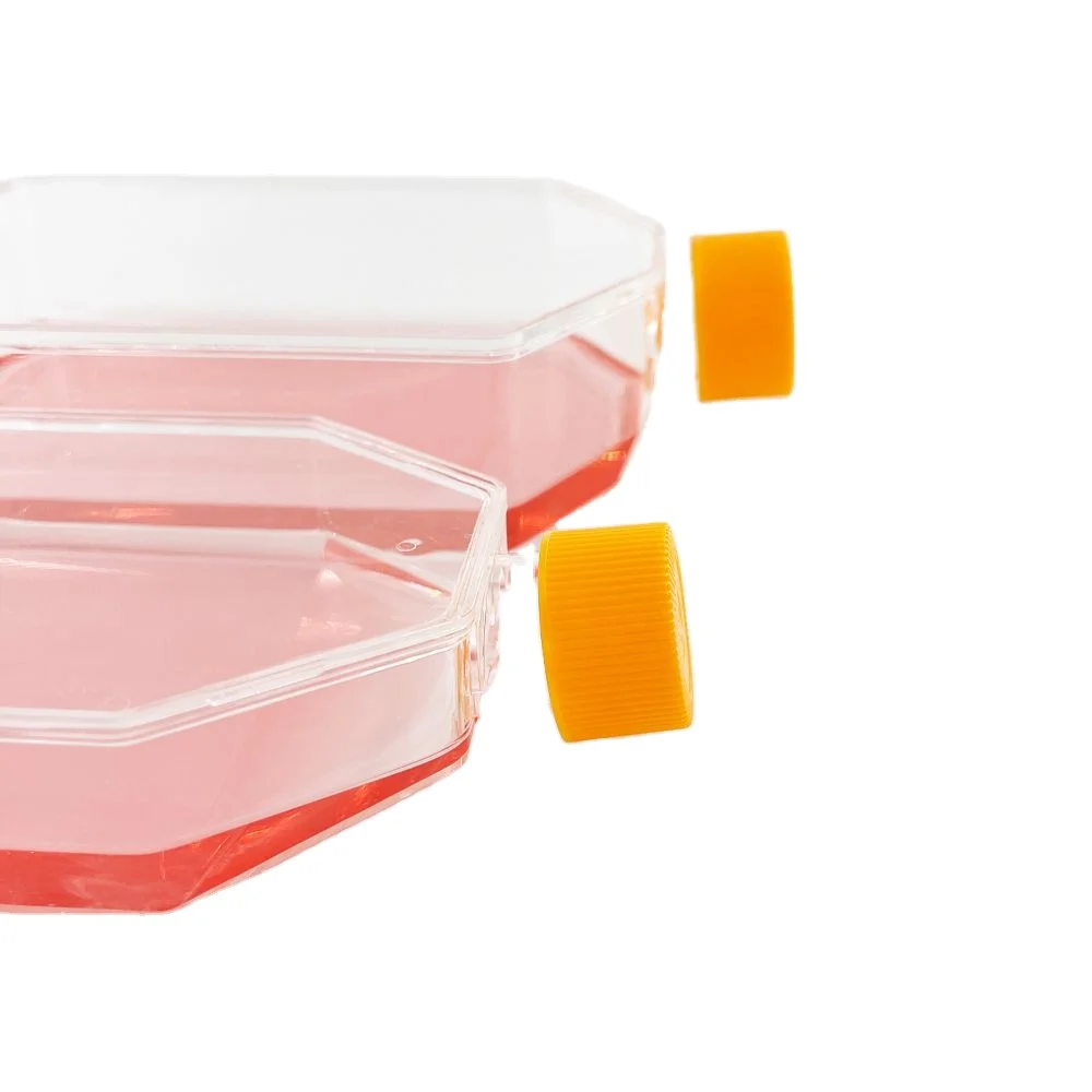 25Cm2 Non Treated  Plastic Cell Culture Flask with Seal Plug