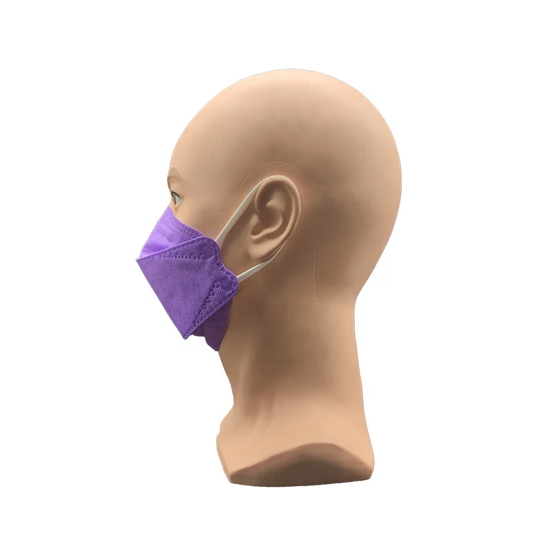 disposable cubrebocas Factory 4 Layer Hot Selling Customized color kn95 Mask kf94 kn95mask  respirator