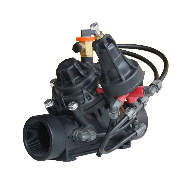 Ручной ПВХ 12v dc 24v Электрический pp пластиковый нейлоновый редуктор давления воды