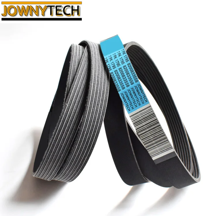 air condition belt for renault Megane scenic 8200821813 serpentine v belt 6PK1203 117205191R alternator belt for renault twingo