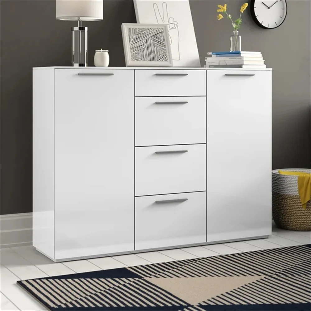 Custom wholesale high quality modern wood buffet sideboard cabinet