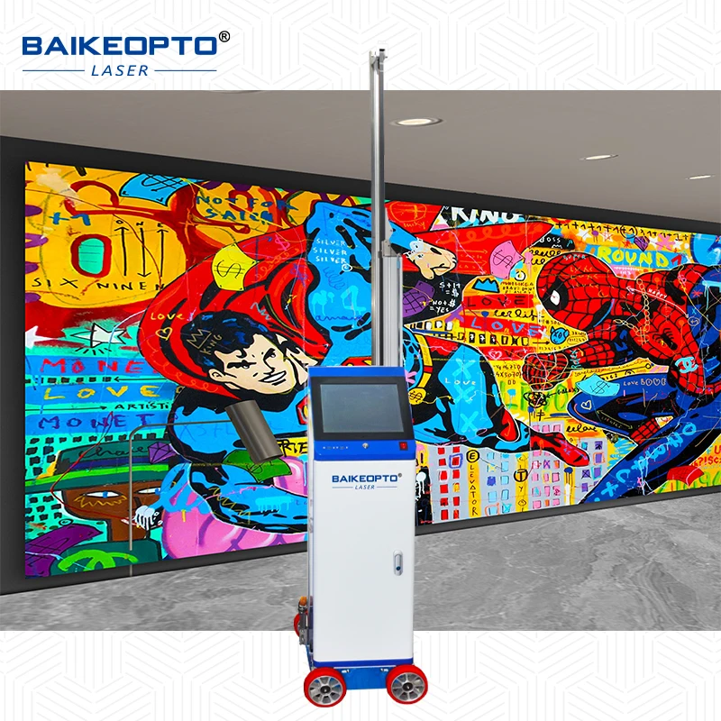 BK-UV16 Intelligent 5D UV Vertical Wall Printer for indoor and outdoor wall decoration printing