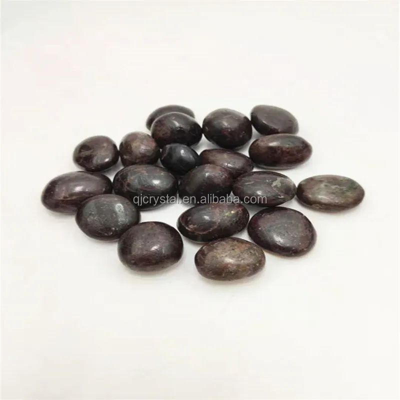 Wholesale Natural Garnet Crystal Raw Tumbled Stone Rough Stone Macadam Gravel Garnet crystal Palm for Raw material