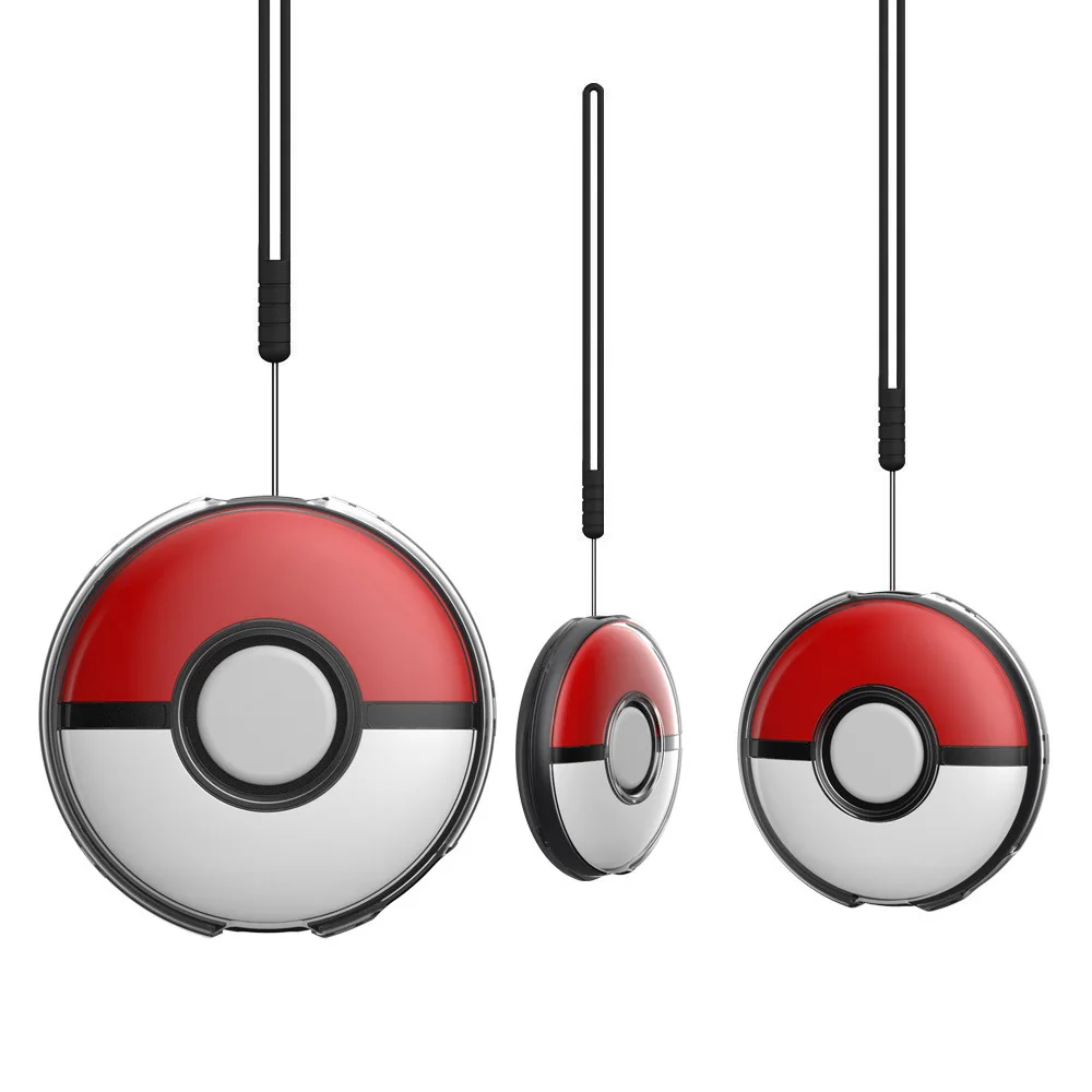 New trend nin tendo switch poke mon pokeball Go Plus clear case pokeball rocker Cap thumb stick cap gaming accessories