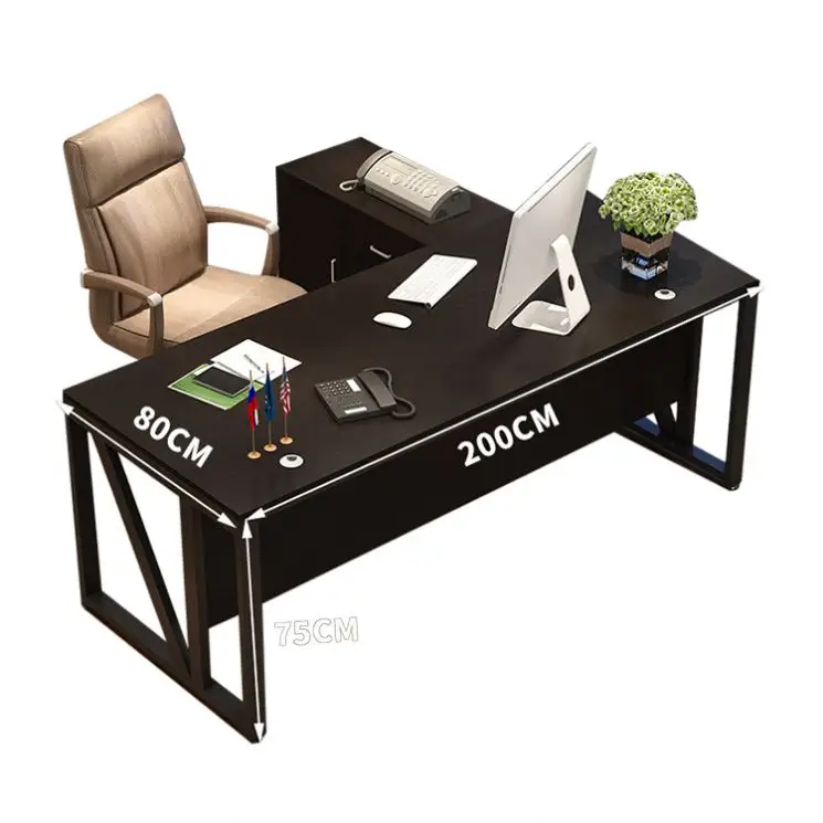 
wholesale new designs Luxury Top Office Furniture Set Modern Executive Desk Office 