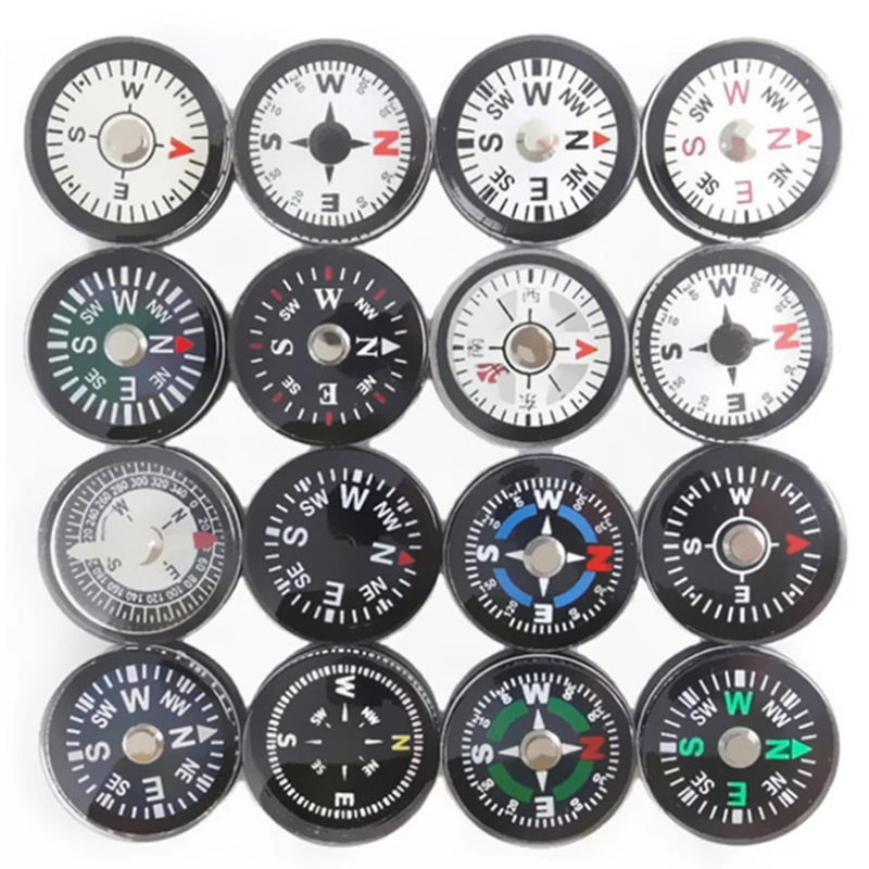 
Wholesale Mini Pocket Liquid Filled Button Marine Magnetic Compass Outdoor for Hiking Camping 