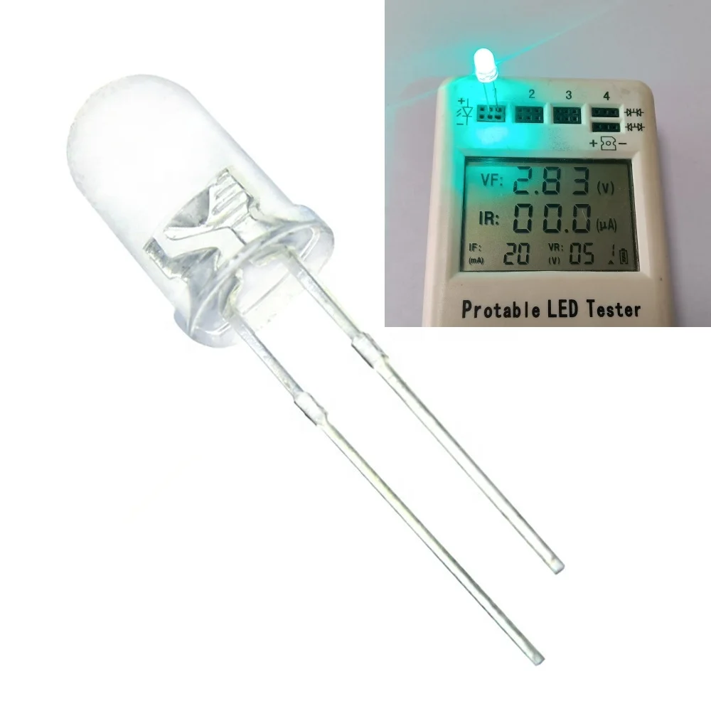 factory free sample 5 years warranty 5mm traffic lights 500nm green led diode super bright led 5mm for traffic light