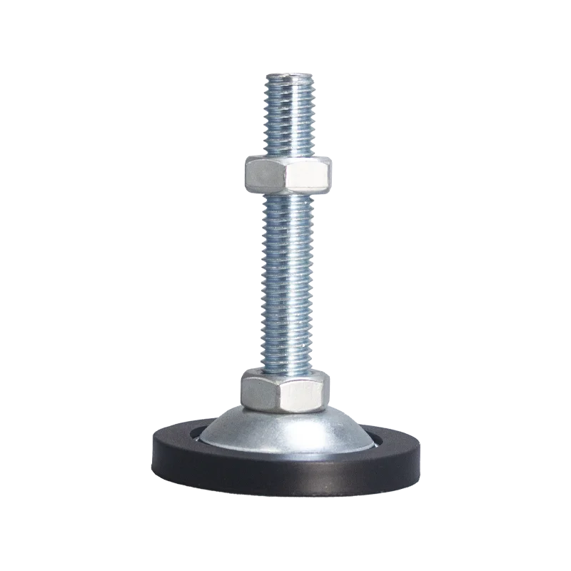 Customize Machine Conveyor M16 M10 Height Adjustable Leveling Feet Leveler Leg With Anti Slip Pad