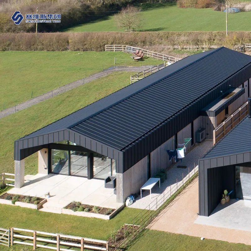 Steel Structure Building Office Prefabricated multi story office building Design Light steel structure factory