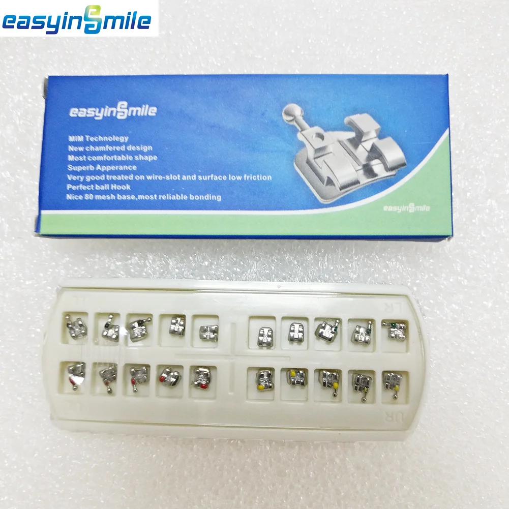Easyinsmile 20pcs/ pack 18/22 MINI Metal Bracket ROTH MBT MINI metal brackets