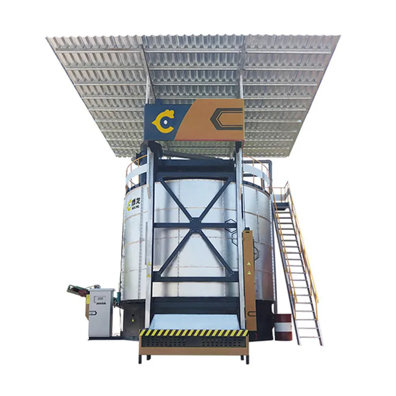 Мусорная ферментация, емкость для цыплят, компостная башня