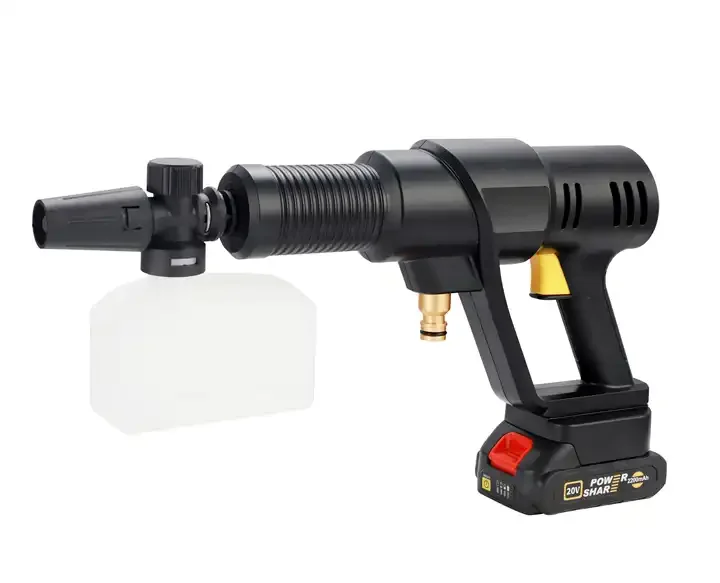 20V Li-on Lithium Battery Electric High Pressure Cleaner Water Jet Propeller Portable Pressure Washer with rechargeable battery