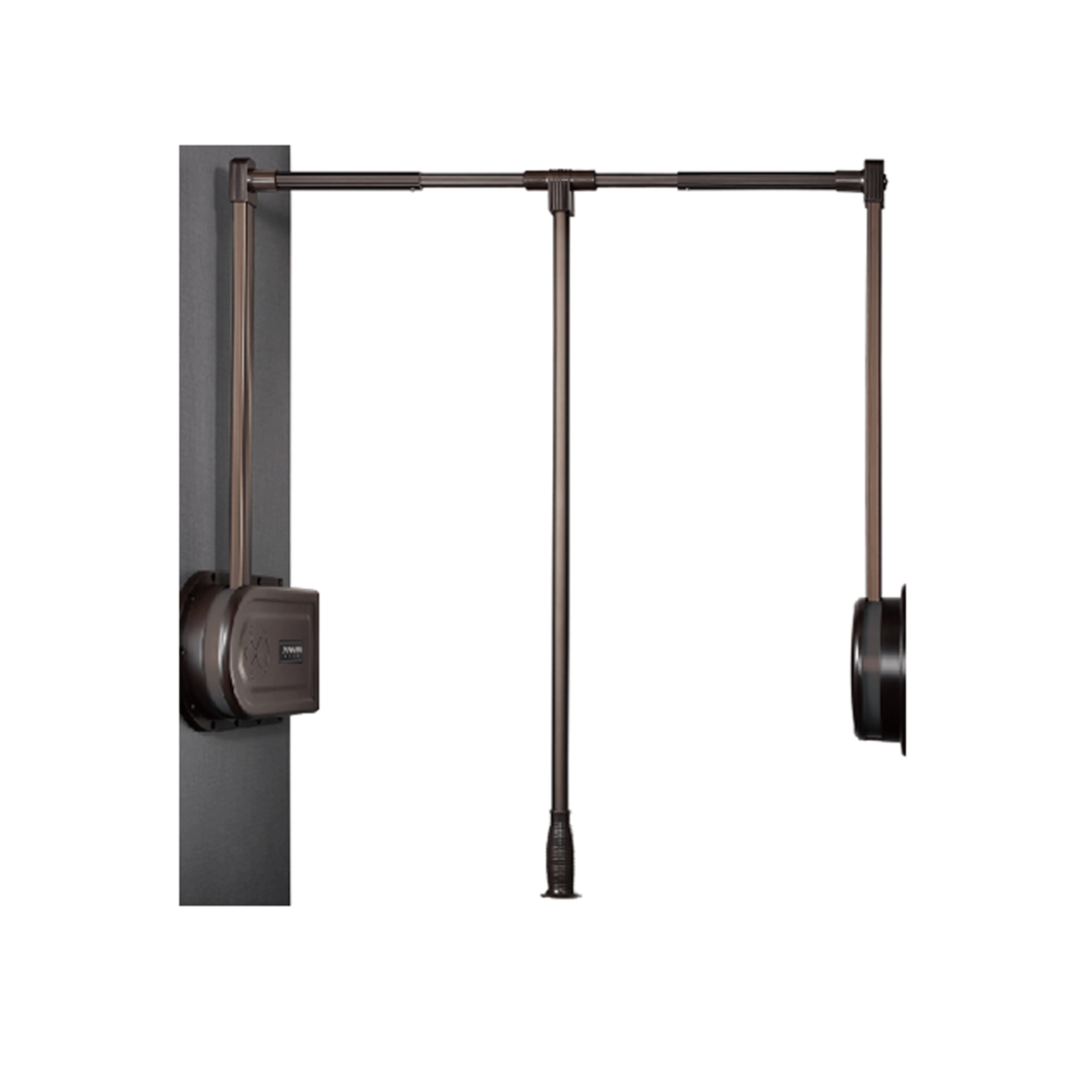 Jayna Pull down wardrobe hardware lift Adjustable Closet Rod