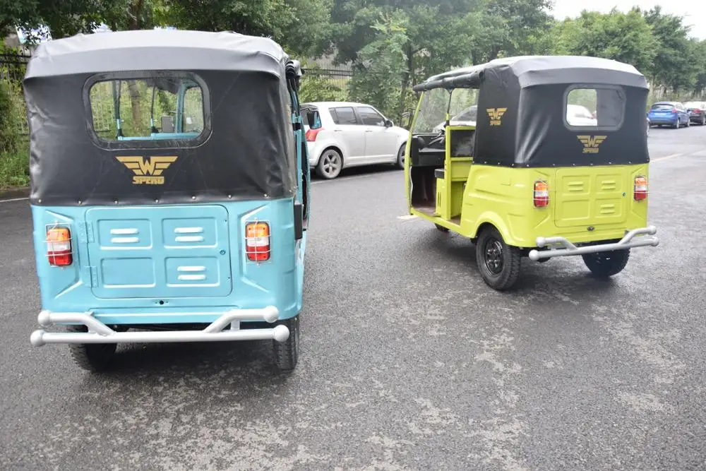 China Bajaj Style 4 6 8 Passenger Tricyle 200cc 250cc Tuk Tuk 3 Wheel Motorcycle Keke for Africa
