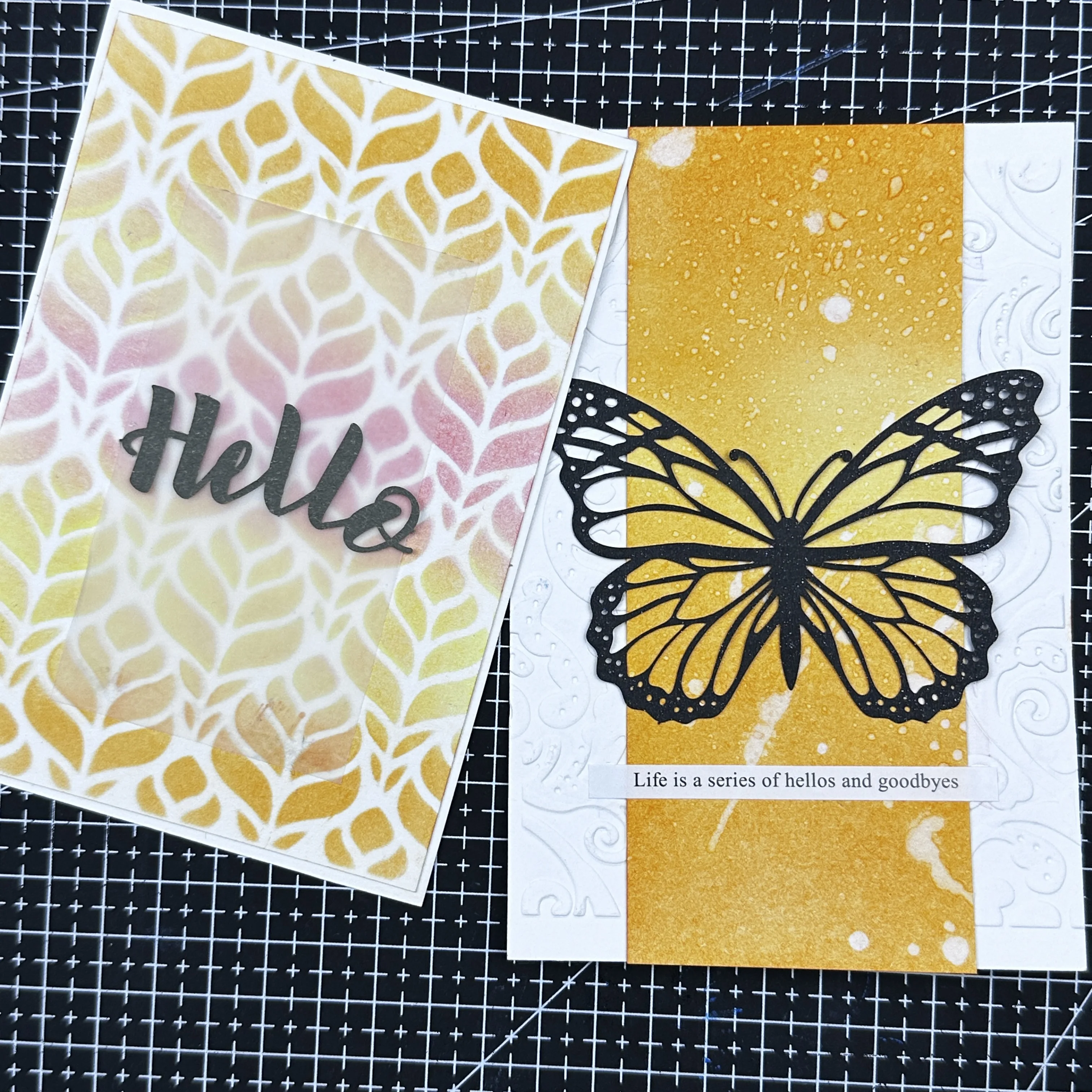 Water Based Square React Background Making DIY Wedding Birthday Card Make Dye Ink Pad for Paper Crafts