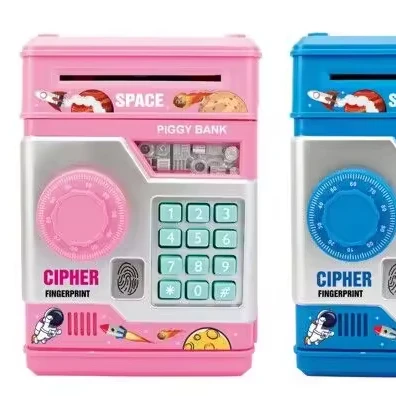 fingerprint atm piggy bank password safe