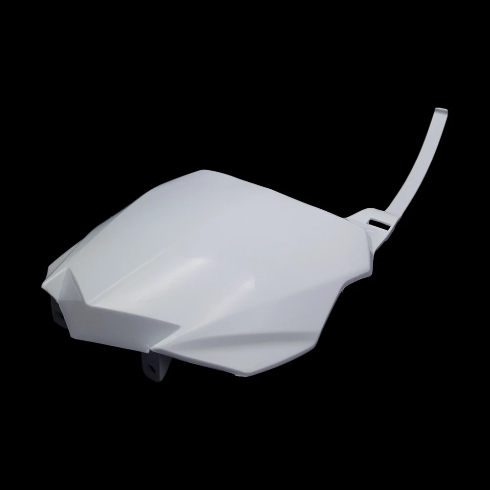 KXF 250 450 KX250F 13-16 KX450F 13-15 Dirt Bike Motorcycle White Front Number Plate For KAWASAKI