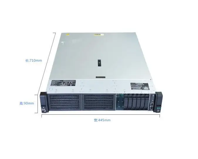 Dl388gen10/Dl380g10 Hpe 2u Rack Server 2 Xeon 4210r/20 Core 2.4G CPU Dual Power 32g Memory +4 600g 10K Sas Hard Disks