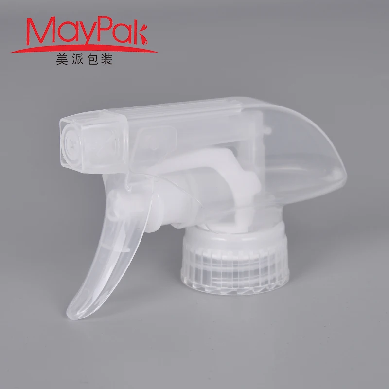 Quick shipping 28/400 Transparent Hand Clean All Plastic Trigger Sprayer