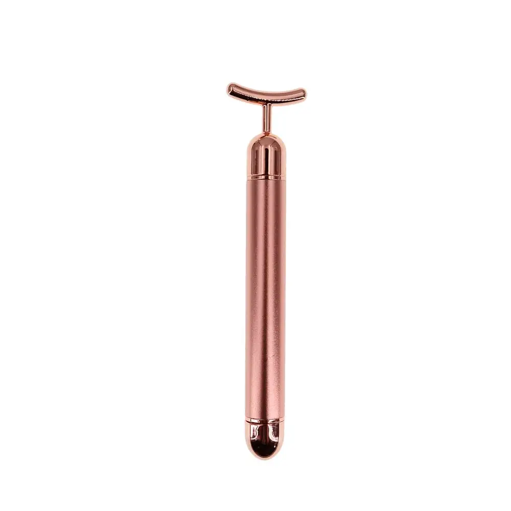 Rose Quartz Jade Roller Massage Roller Face Slimming Massager Body Neck Head Massager