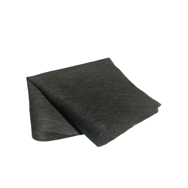 Flexible graphite felt good thermal insulation performance graphite carbon felt