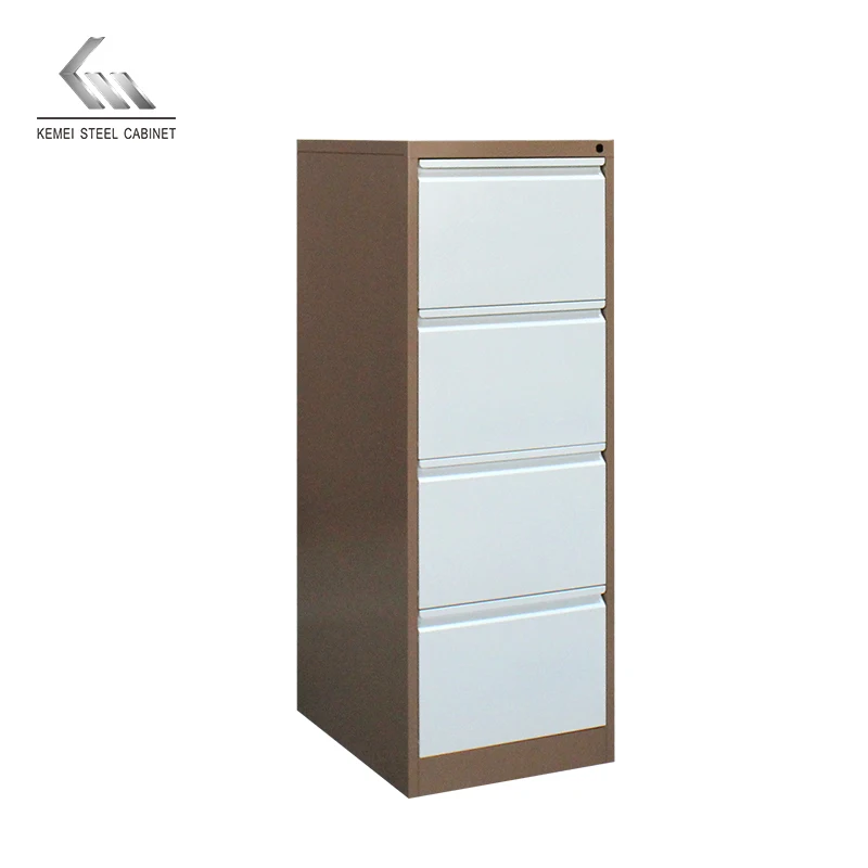 Вертикальная офисная мебель 4 ящика стальной шкаф для документов подвесная папка