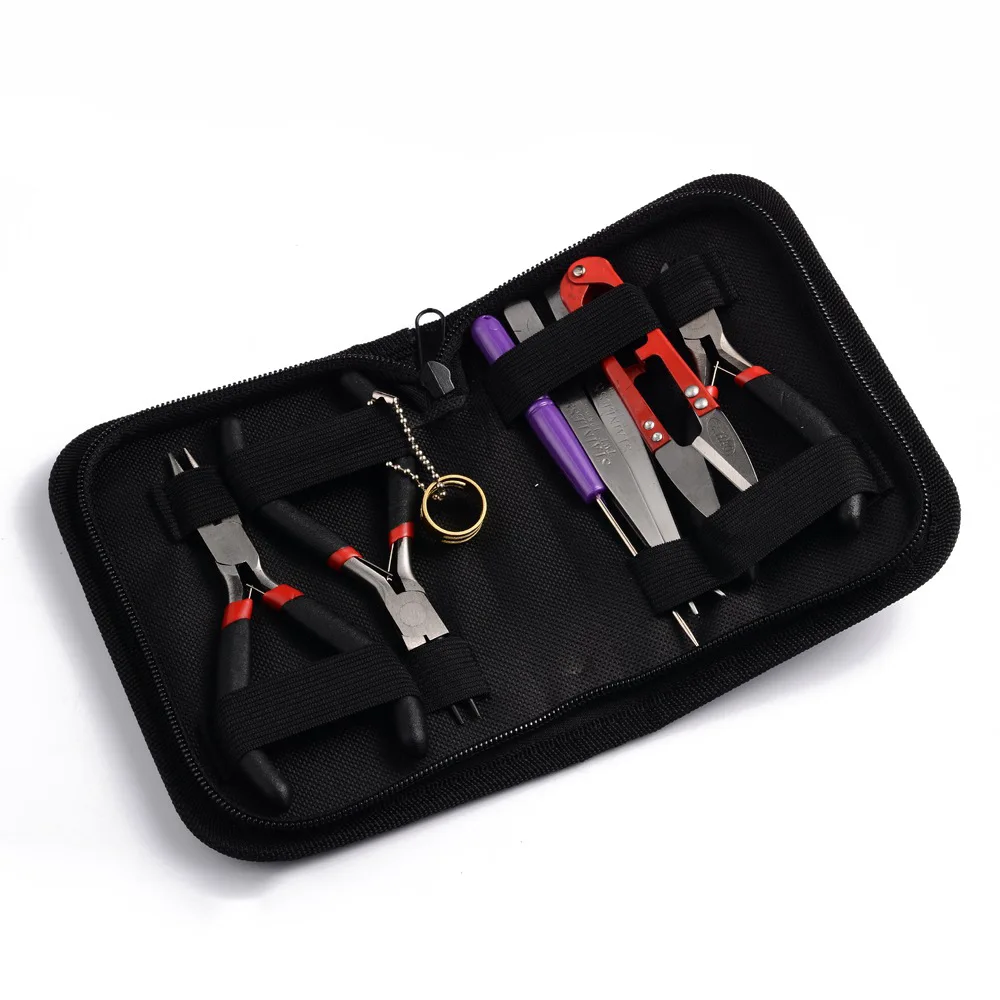 Jewelry Making Tools Kit Jewelry Making Tools in Zippered Case 8 Pieces