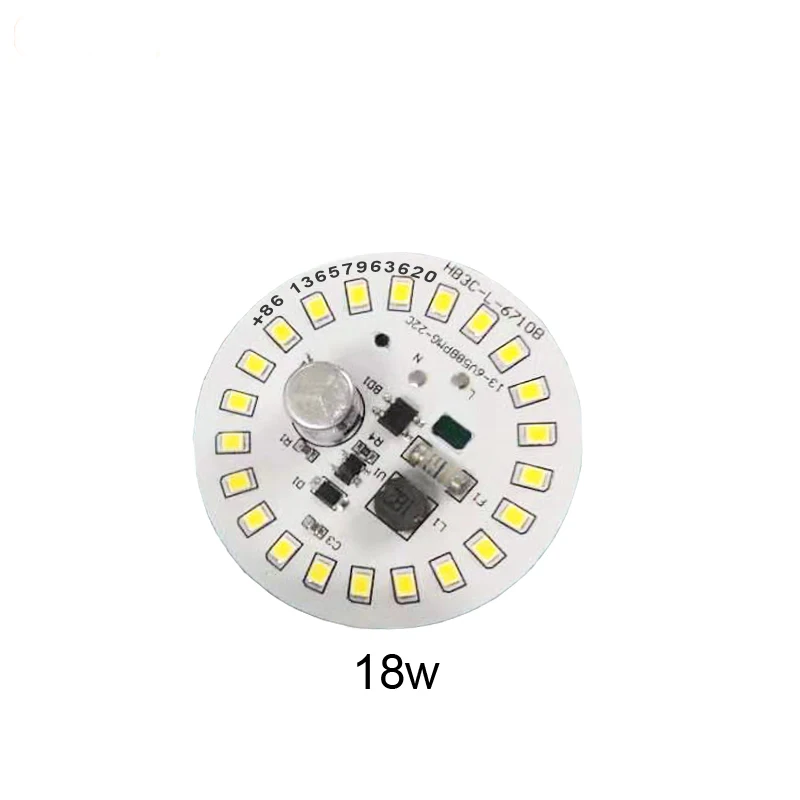 Factory Price High Power Led Light Bulb Driver Circuit 12w 15w Dob Source Board