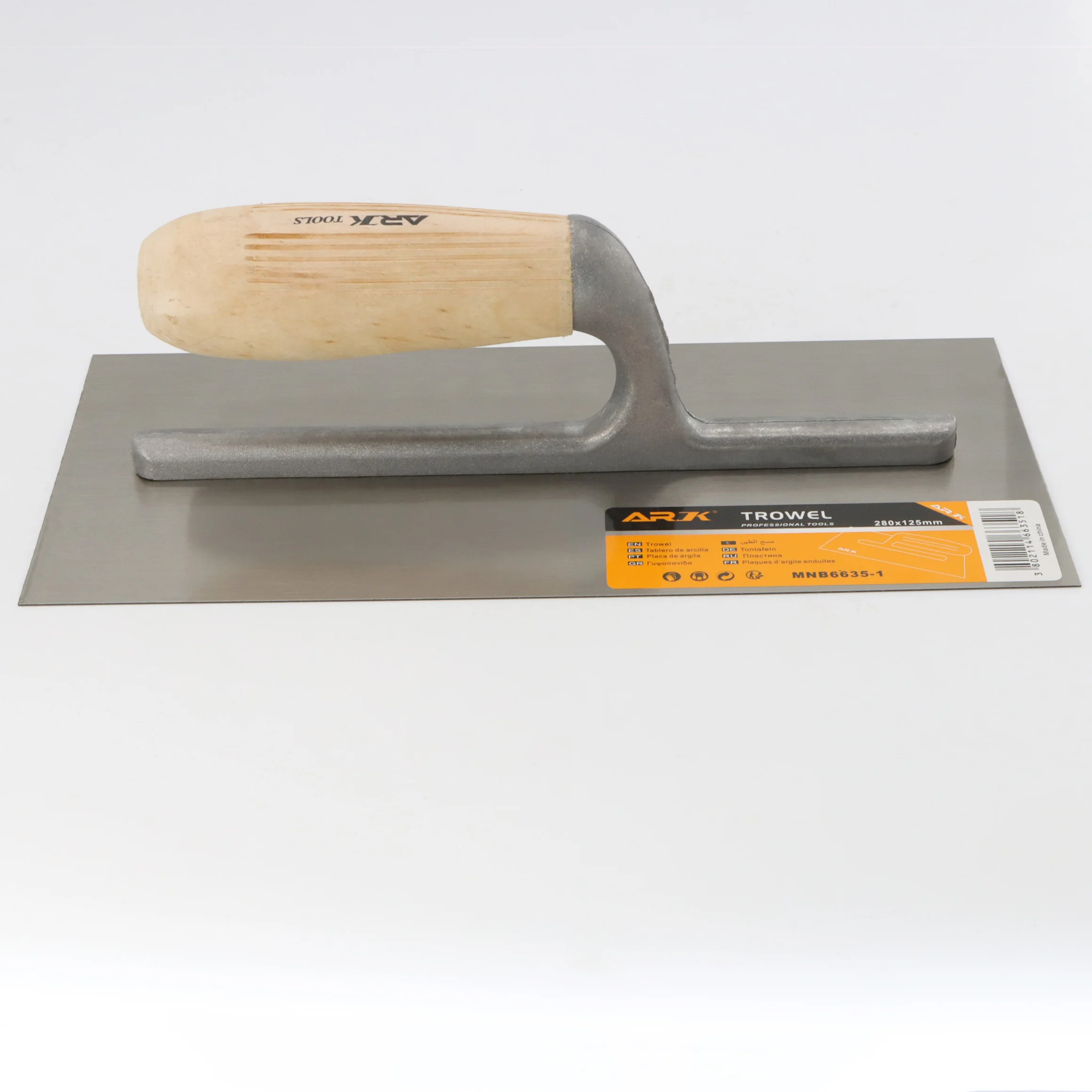 Plastering Handle Trowel Bricklaying Concrete Trowel Construction Tools Trowel Bricklaying With Wooden Handle