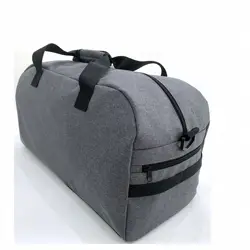 Water resistance  travel duffel bag with adjustable shoulder strap overnight weekend bag with side shoe bags