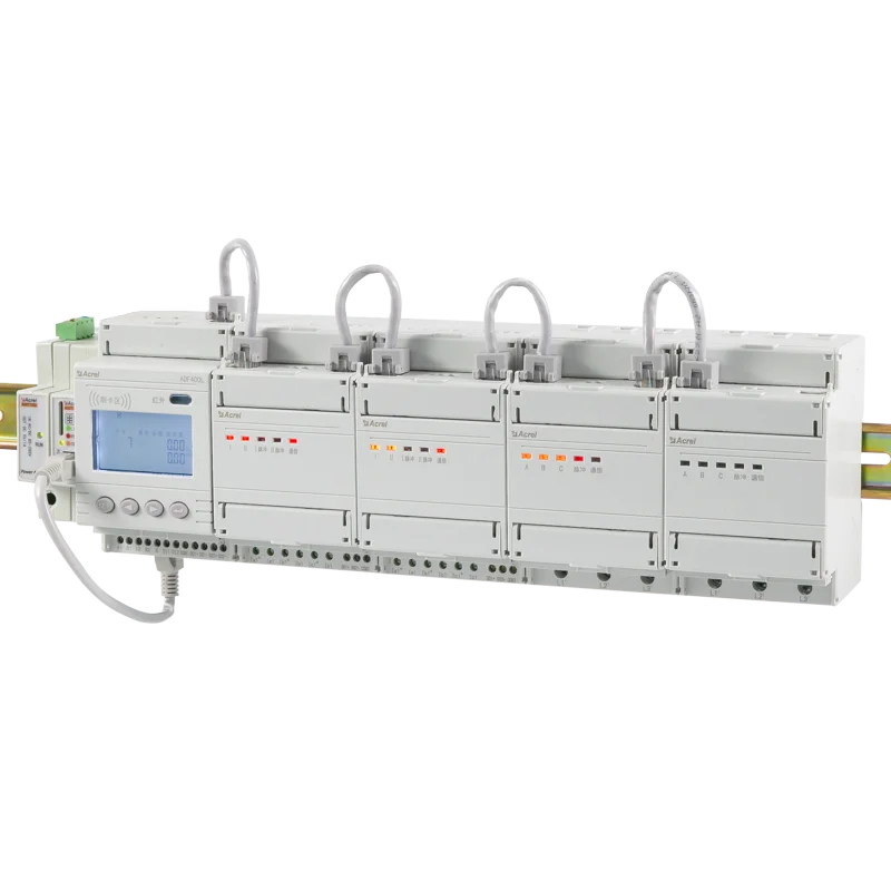 Acrel modbus rtu rs485 ac modular multi channel energy meter for new project