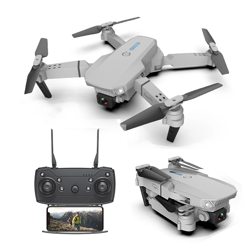 The Wholesaler Drone camera Remote Control 4K hd Dual E88 pro Drone With hd Camara Drone