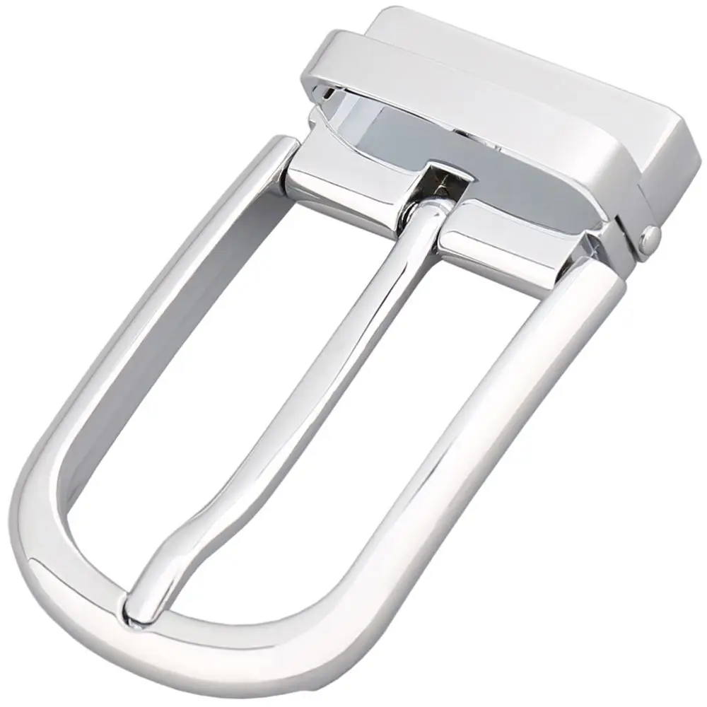 Мужская пряжка 35 мм пряжка для ремня Заводская Пряжка из сплава для ремня с отверстием Пользовательский логотип OEM оптовая продажа