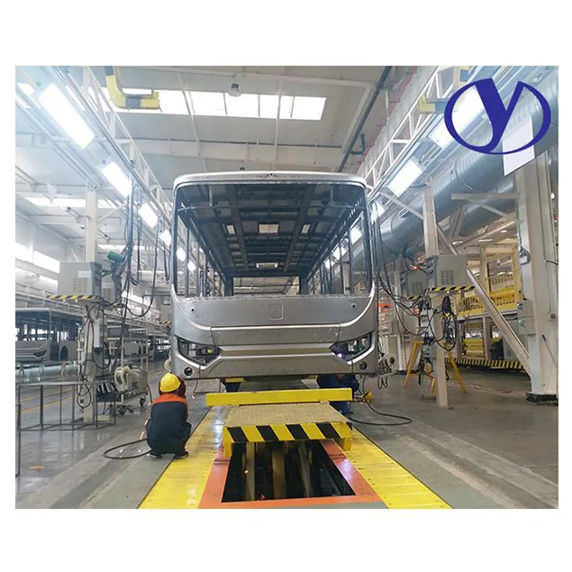 Bus Assembling Plant Automobile Car  Auto Body Assembly Line