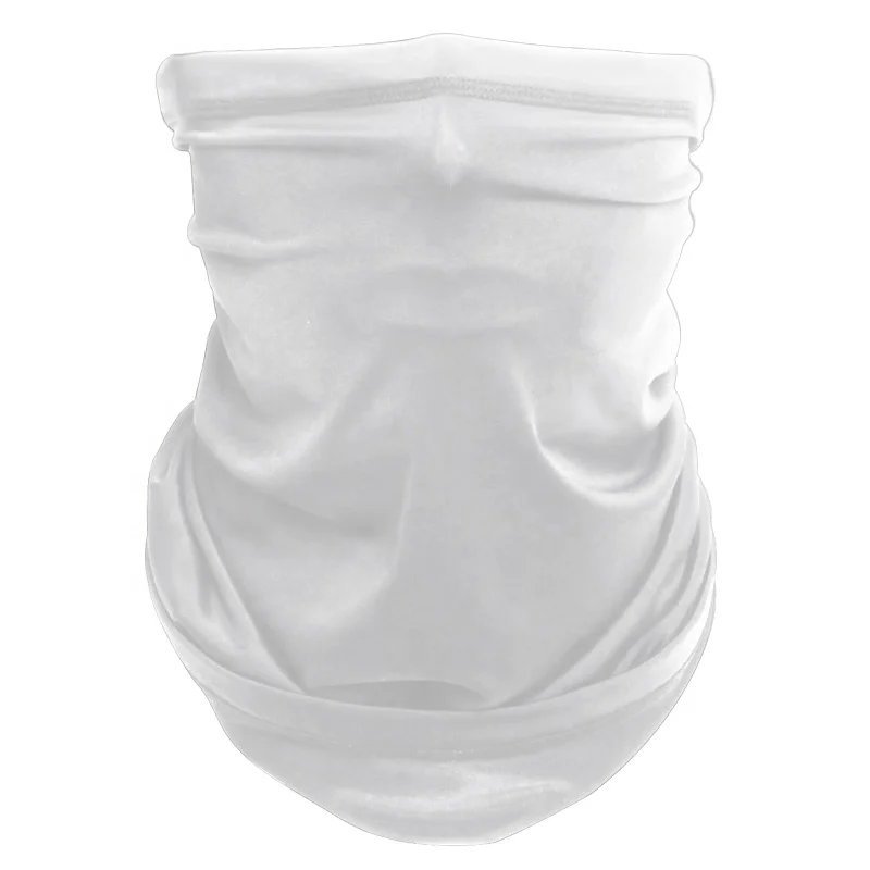 
UPF40+ Neck Gaiter Running Multifuntional Tubular Bandana Anti-UV Unisex Face Mask Custom Logo Tube Headwear 