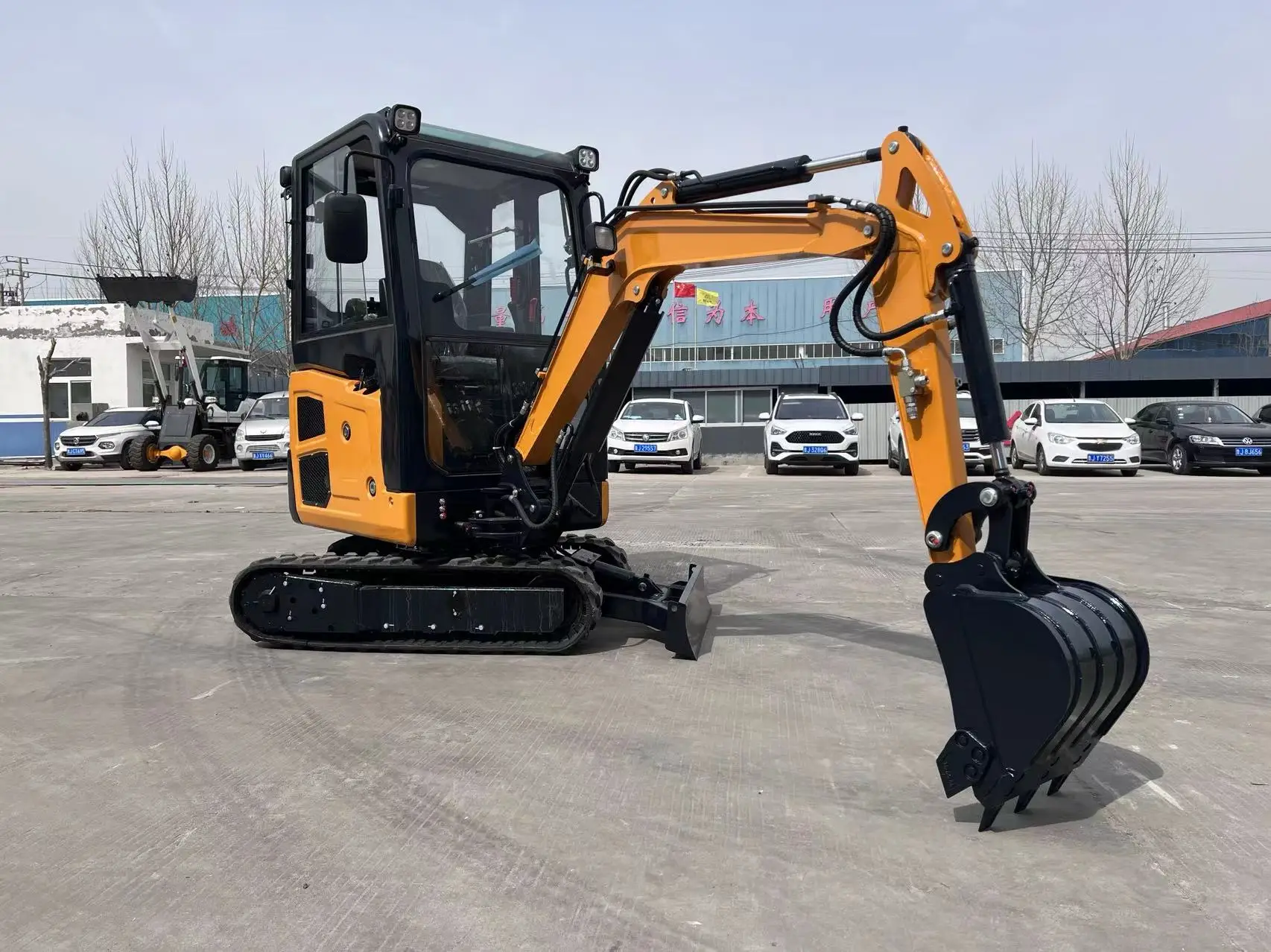 WOLF high quality new model WE18 mini excavator small digger for sale