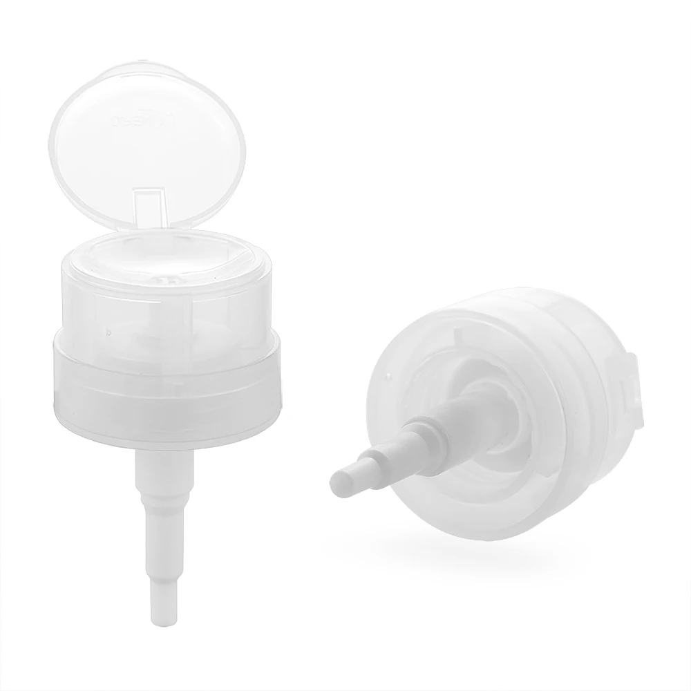 China Manufacturer 28/410 28MM Liquid Dispenser Pump Push Down Nail Polish Remover Pump