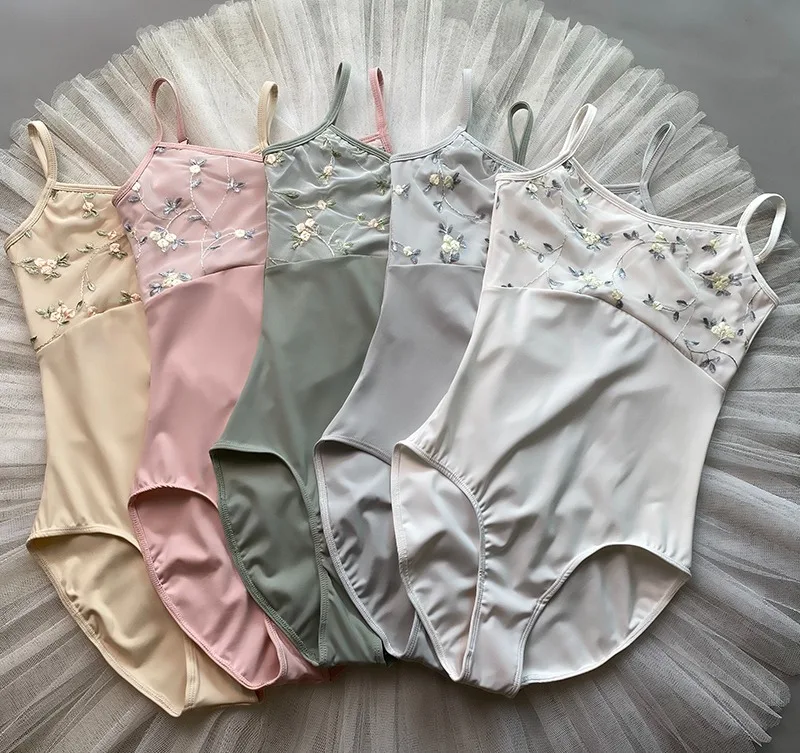 sleeveless child bodysuits kid dancewear competition wholesale practice dance ballet girls gymnastic leotards for dance class