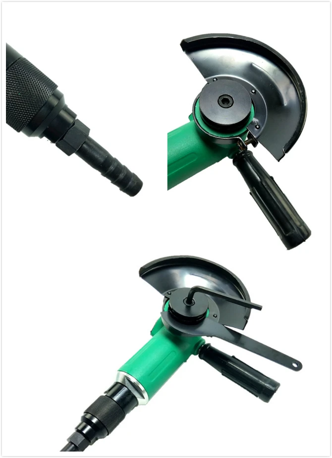 Tarboya 2020 Heavy duty 5 Inch Pneumatic Air Angle Grinders 100mm Air Angle Grinder 4 Grinding Tool Machine