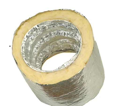 HVAC SYSTEM Fresh Air Aluminum Foil Flexible Duct with Insulation