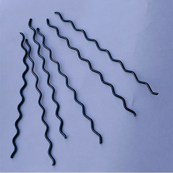 60mm Corrugated Crude Precast Steel Fiber Refractory Castable For Concrete Panel Crimped Steel Fiber