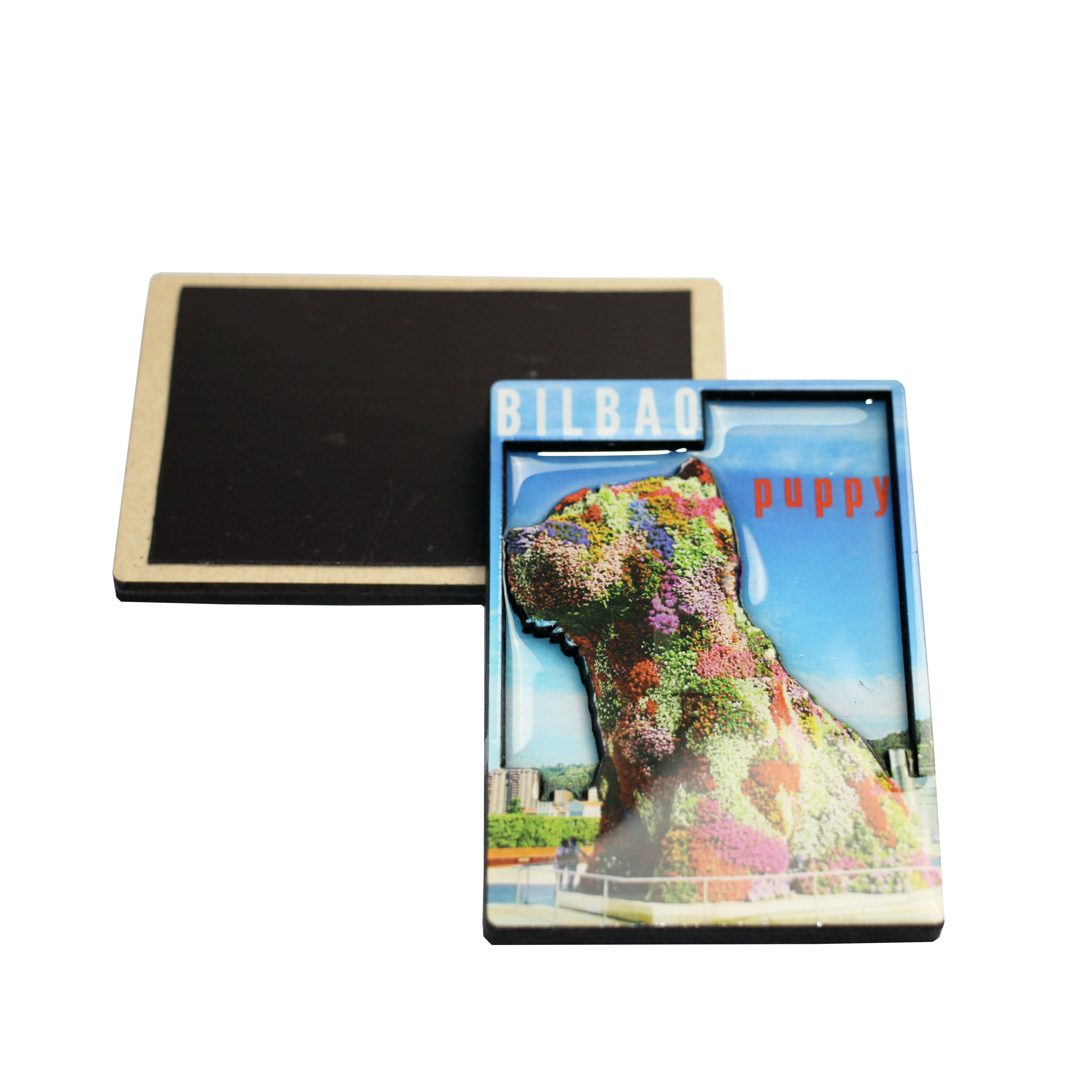 China custom made souvenir Fridge Magnet Wholesale wood spanish MDF fridge magnet