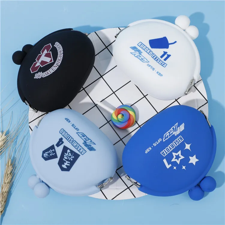 
Custom made carton silicone coin purse cute cheap silicone coin wallet 