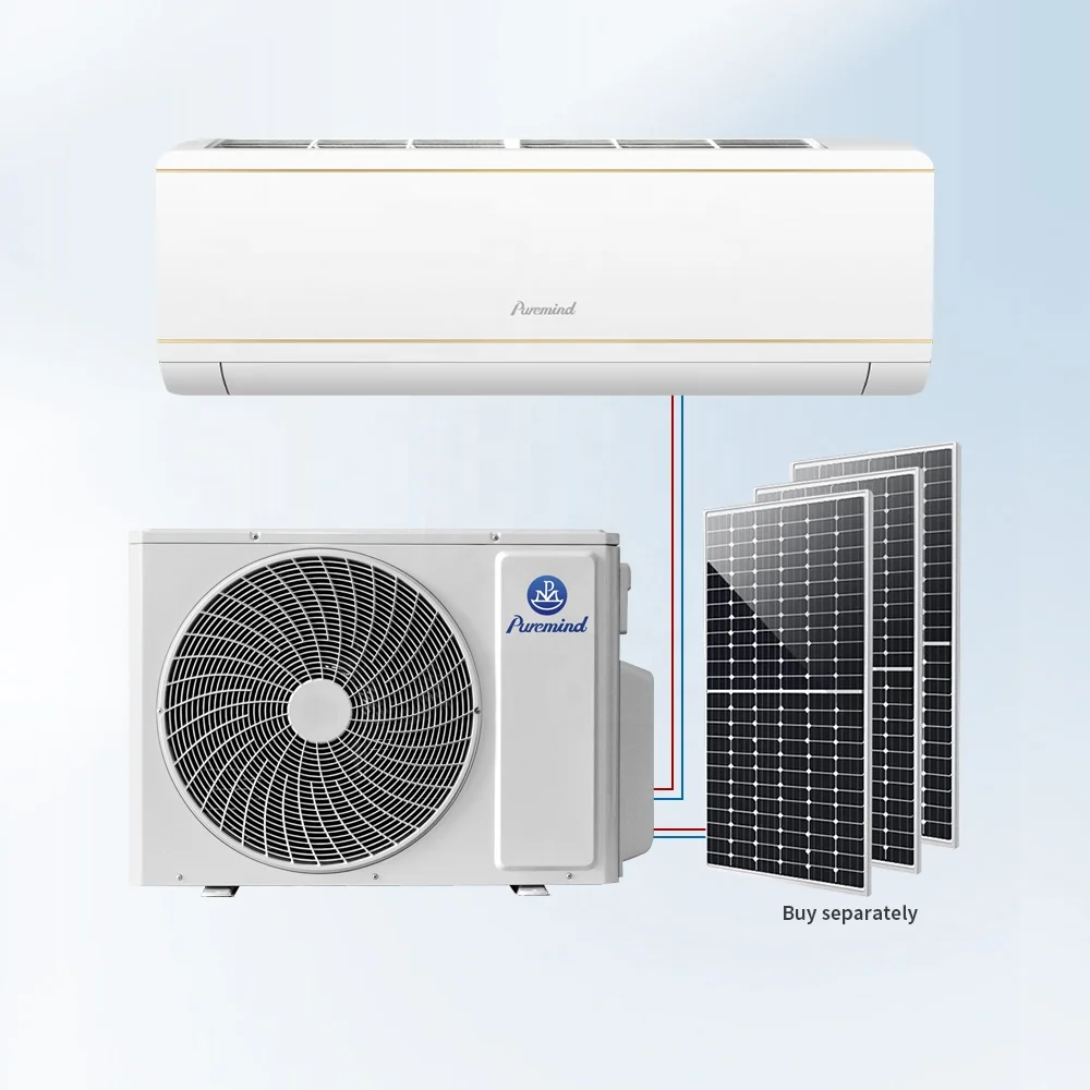 Gree Solar Air Conditioner AC DC Hybrid Solar Power Energy Air Conditioners 9000Btu 12000BTU 18000BTU 24000BTU WIFI
