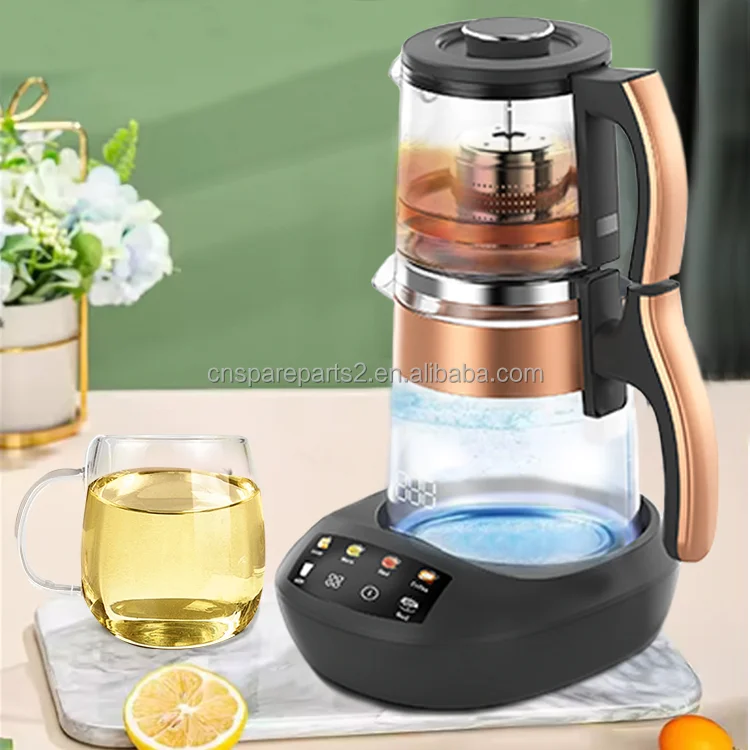 Электрический двухуровневый чайник самовар