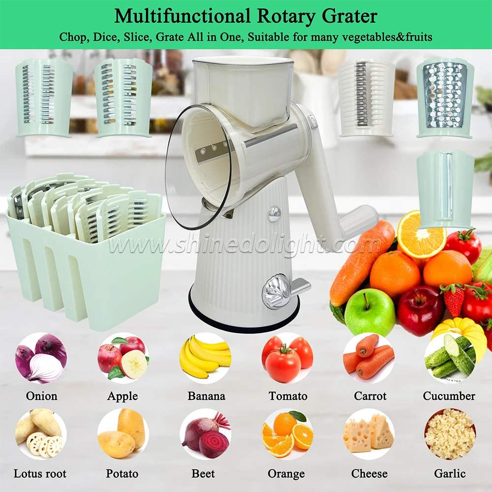 High quality Manual Vegetable Cutter Food Shredder Kitchen Accessories Multifunctional Manual Vegetable Chopper