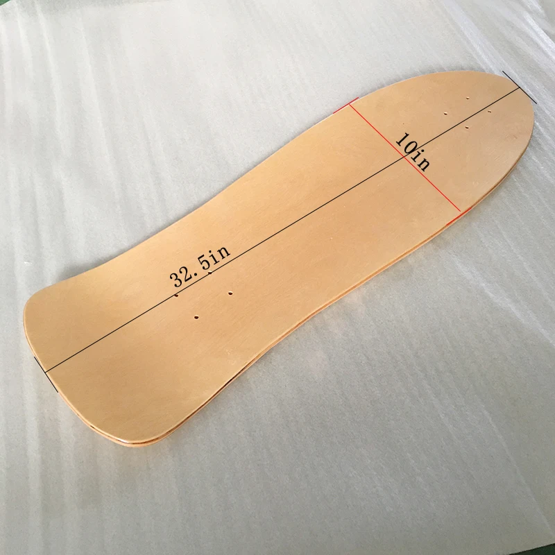  Oem оптовая продажа land surf скейтборд 7Ply чистый под заказ кленовый Старый Школьный