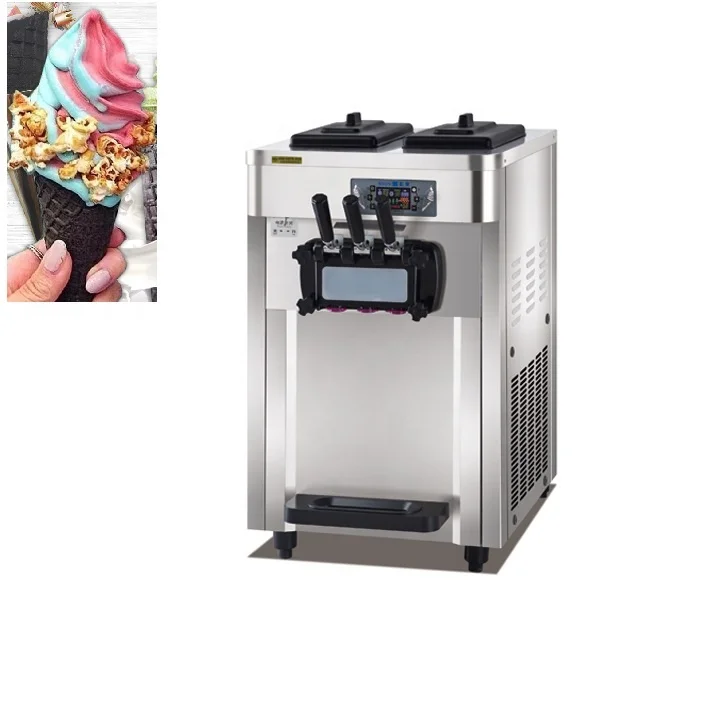 26L per hour  large production high overrun commercial soft ice cream machine/batch freezer/gelato machine with CE ETL