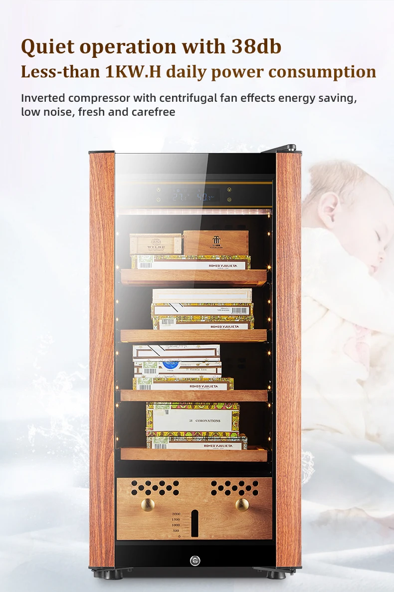 3-year Warranty Cigar Aging Humidifier Electrical Cigar Humidor