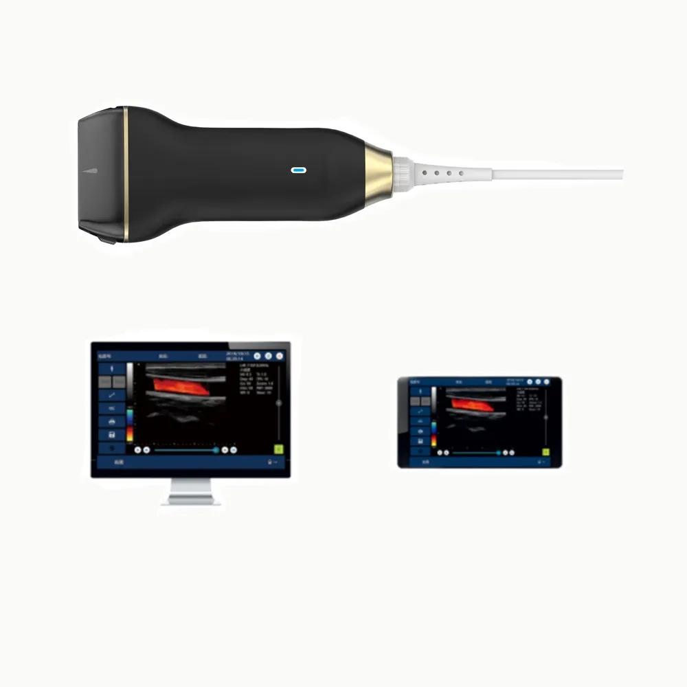  GYGN-CE медицинский C30L линейный Цветной Допплер USB буровая установка для бурения скважин на ручной ультразвуковой прибор электрический пластиковый годный темно-3 лет класс II